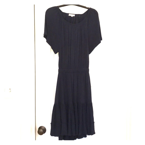 Rebecca Taylor Dresses & Skirts - Rebecca Taylor Sexy Navy Open Back Dress